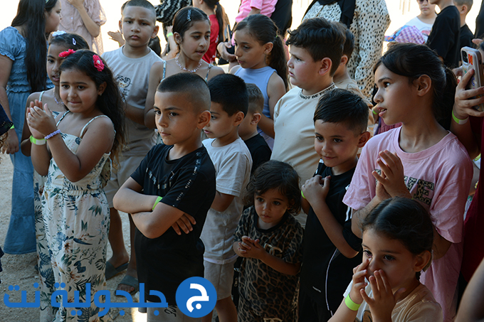 جمعية أجيال تنظم حفلا للأطفال مع جلجولية 